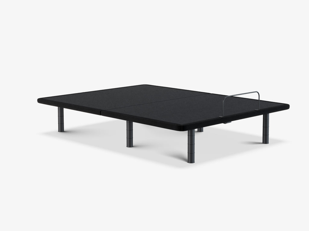 Ascension® Luxe Adjustable Power Base shown flat and level on a light gray background.
