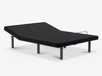 Ascension® Ultra Adjustable Power Base shown with the head section slightly raised on a light gray background.