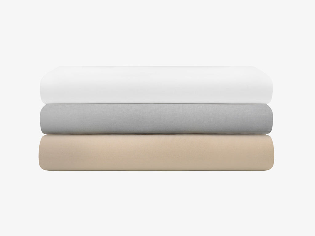 Bamboo sheets stacked display