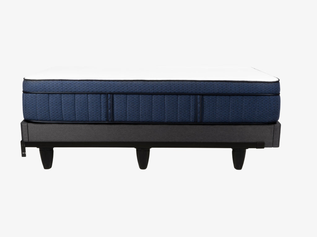 Bed frame with Aurora mattress side