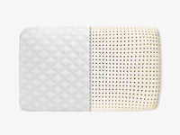 Latex pillow cross-section cutaway