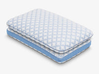 Luxury cooling pillows stacked
