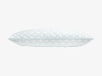 Shredded foam pillow side view