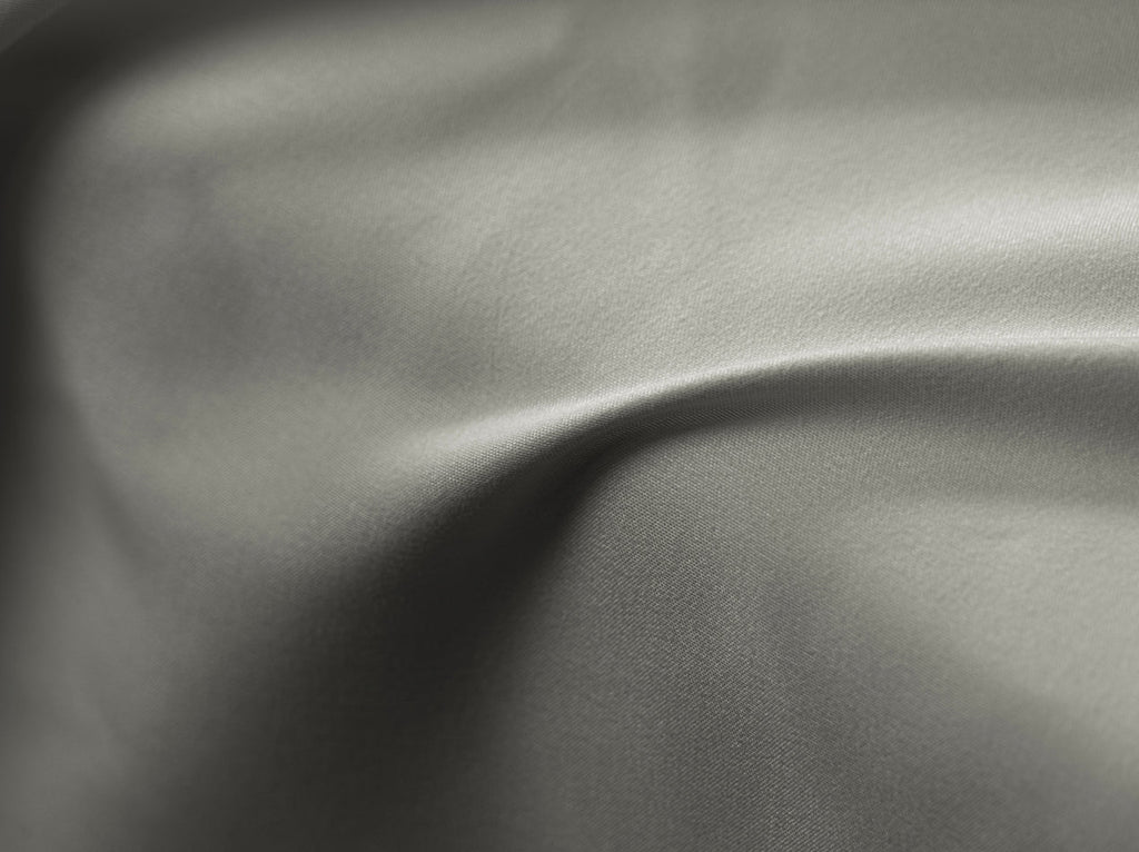 Tencel sheets gray close-up